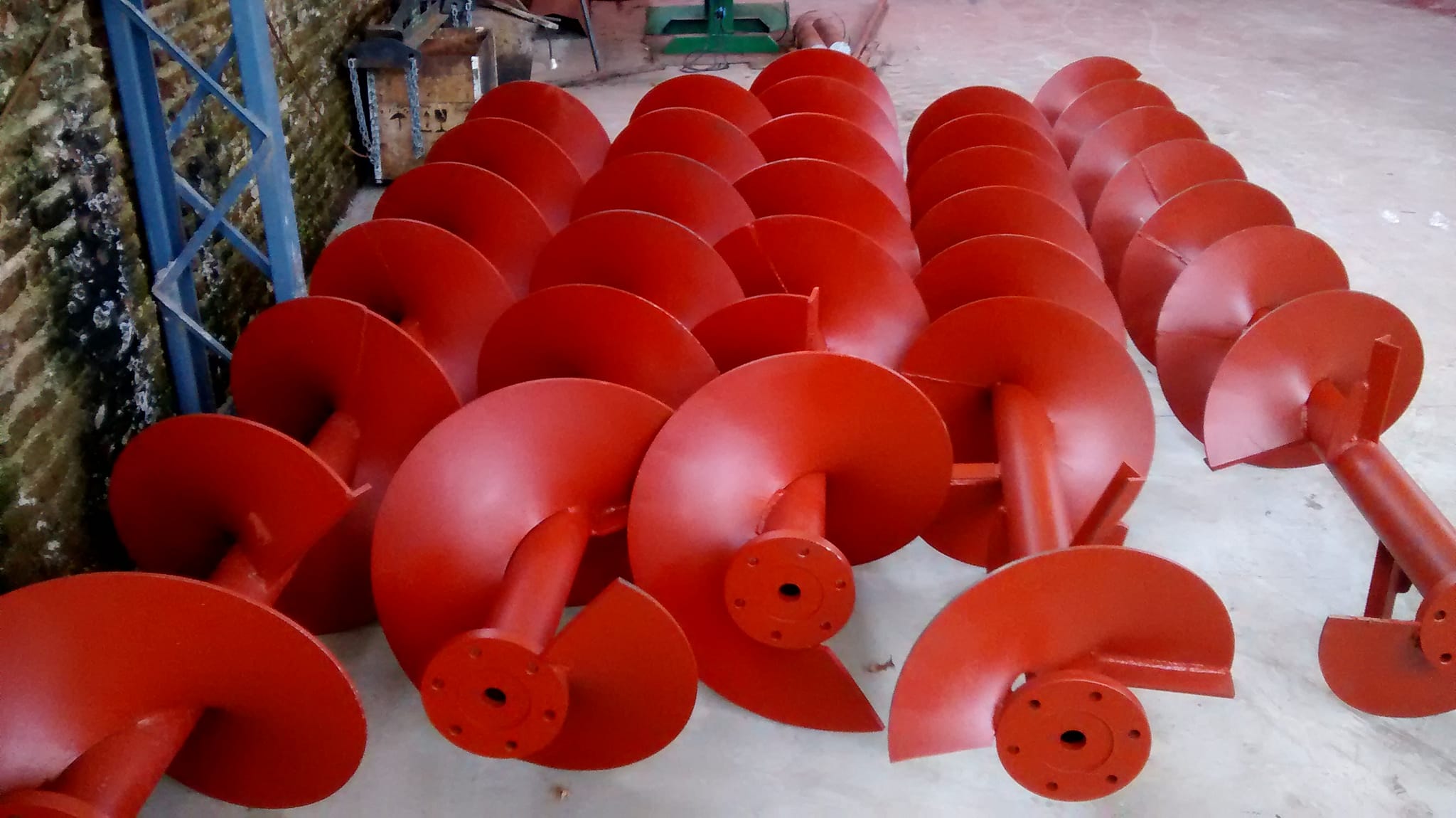 Fabricación y Reparación de Sinfines - Herrería Industrial ADReparaciones